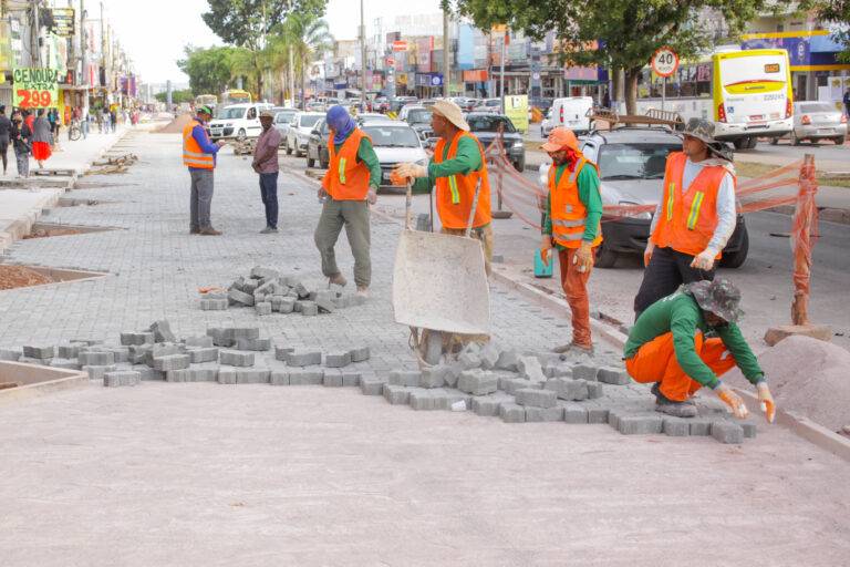 Obras na Avenida Paranoá reforçam acessibilidade