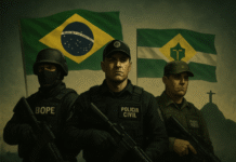 Governadores reforçam pacto contra o crime; Celina Leão representa o DF no Rio e Ibaneis Rocha é destacado pela firme orientação na segurança pública