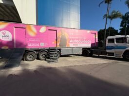 Carreta de Mamografia oferece 500 exames gratuitos para mulheres atendidas pelo SUS