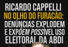 RICARDO CAPPELLI NO OLHO DO FURACÃO: SENADO INVESTIGA POSSÍVEL USO ELEITORAL DA ABDI