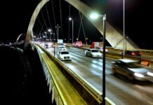 Ponte JK terá faixas interditadas nesta quinta-feira (9)