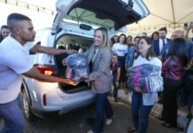 GDF promove drive-thru solidário para arrecadação de agasalhos